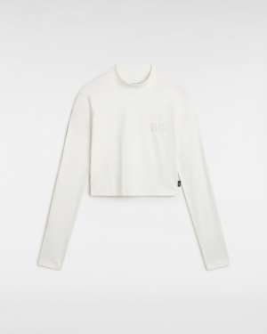 Mock Neck Program LS Marshmallow