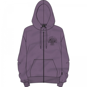 Hoodie Zip Wellness Blousant Grape Jam