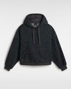 Hoodie Collett Boucle Loose Asphalt