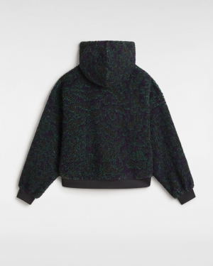 Hoodie Collett Boucle Loose Asphalt