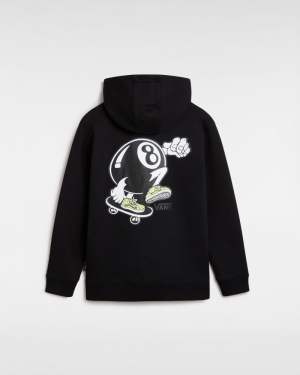 Hoodie Zip B SK8 HI Ball Black