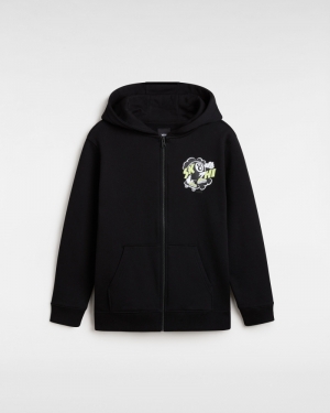 Hoodie Zip B SK8 HI Ball Black