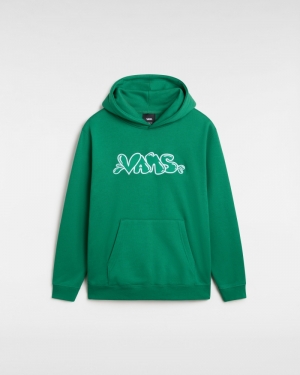 Hoodie Caps Loose Verdant Green