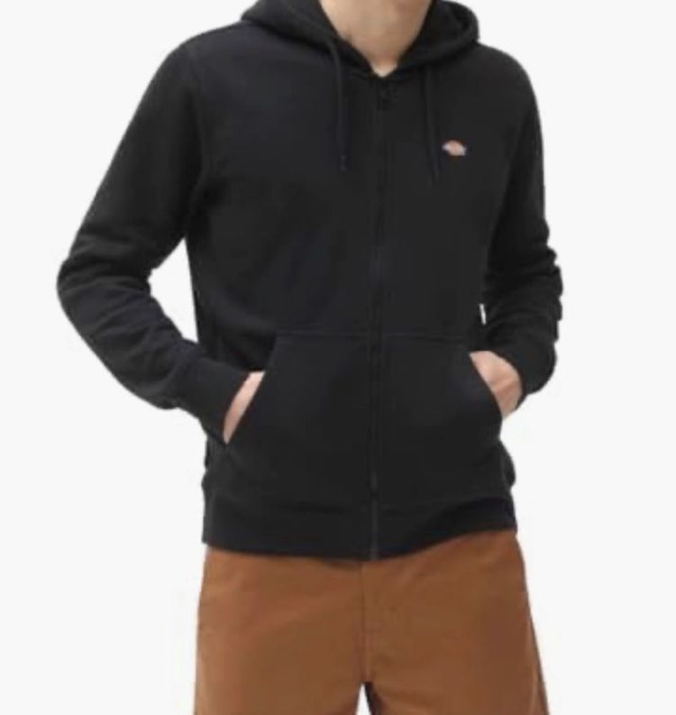 Hoodie Zip Oakport Black