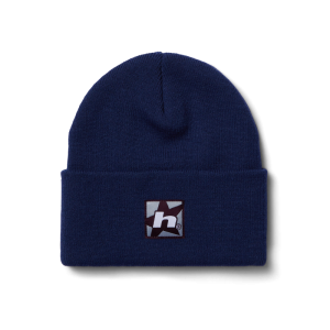 Beanie Star Box Logo Navy