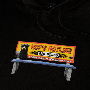 Hoodie Bail Bonds Black