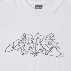 Tee ss Outlines  White