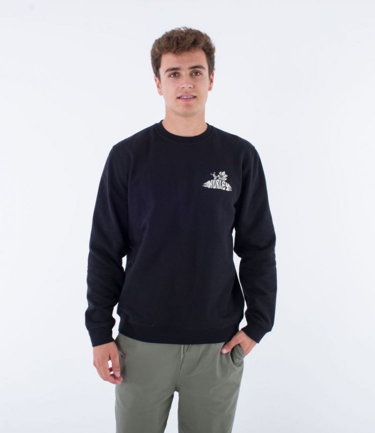 Crew Flower Fish Black