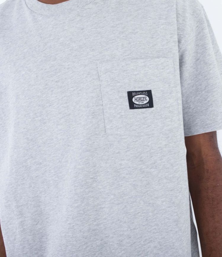 Tee ss Supply Heavyw Heather Grey