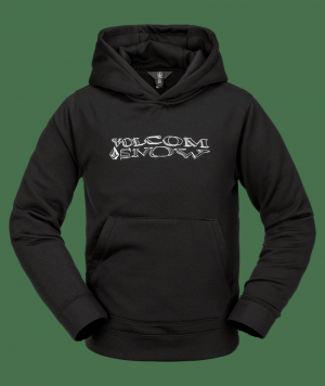 Boy Hoodie Hydro Fleece Black