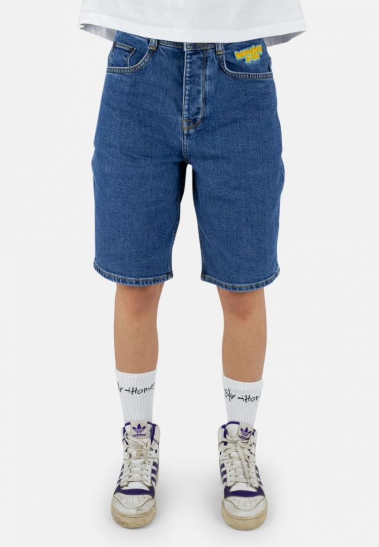 Short X-tra Baggy Washed Blue