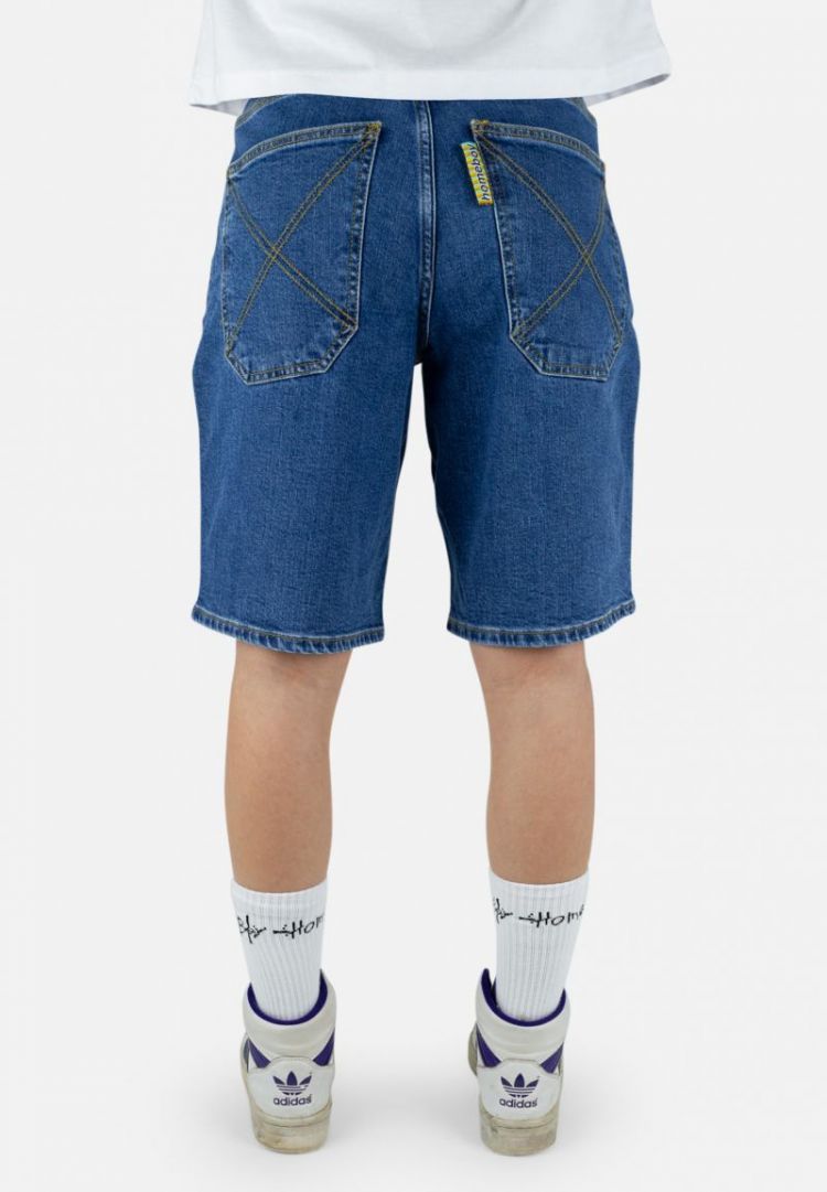 Short X-tra Baggy Washed Blue