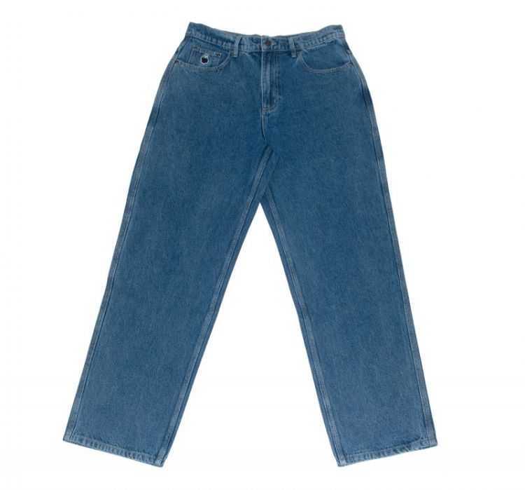 Baggy Blue Washed Den
