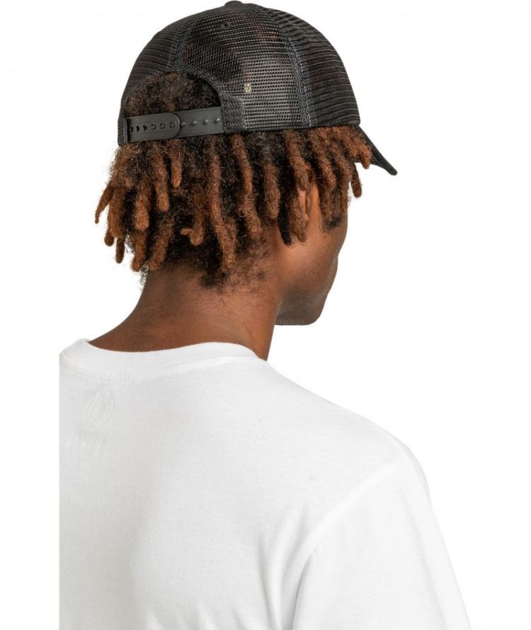 ICON MESH CAP ABK ALL BLACK