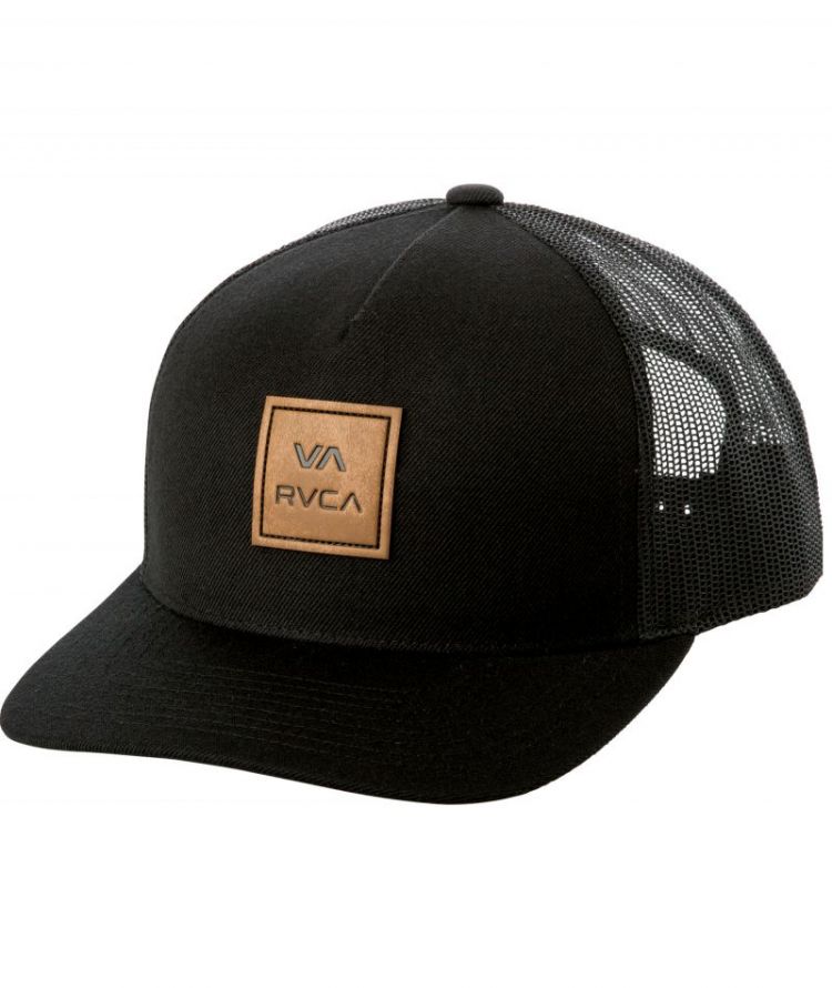 VA ATW CURVED BRIM TRUCKER BLK BLACK