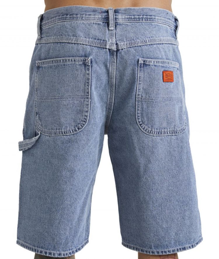 AMERICANA DENIM SHORT BRL0 BROKEN BLU