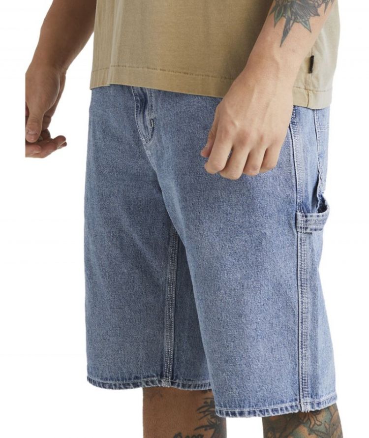 AMERICANA DENIM SHORT BRL0 BROKEN BLU
