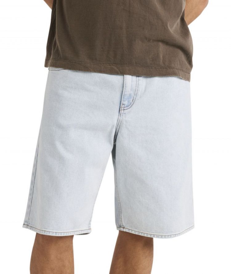 SKATE DENIM SHORT ASB ASH BLUE
