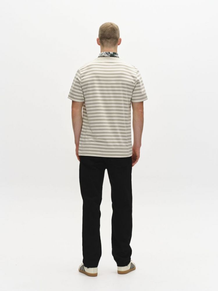 Dune Logo Stripes SS GOTS 0058 Green Stri