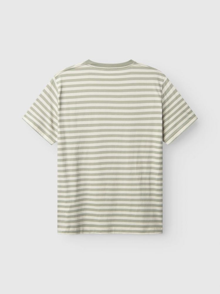 Dune Logo Stripes SS GOTS 0058 Green Stri