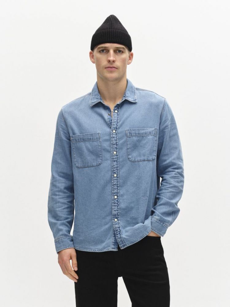 Sven Reg Denim LS 5001 Lt. Blue D
