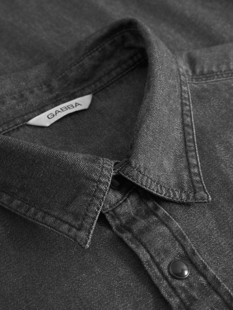 Sven Reg Denim LS 9990 Black Deni