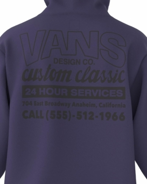 Shop Front Pullover Purple Haz 6PH1 Purple Haz