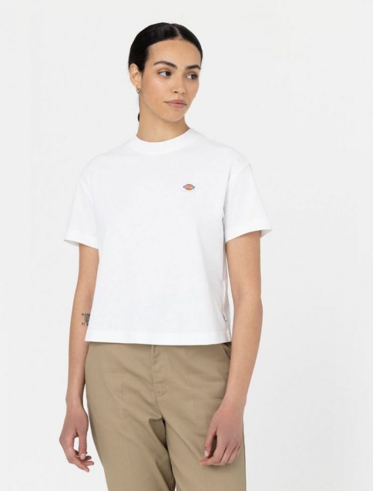 OAKPORT BOXY SS TEE WHX1 White