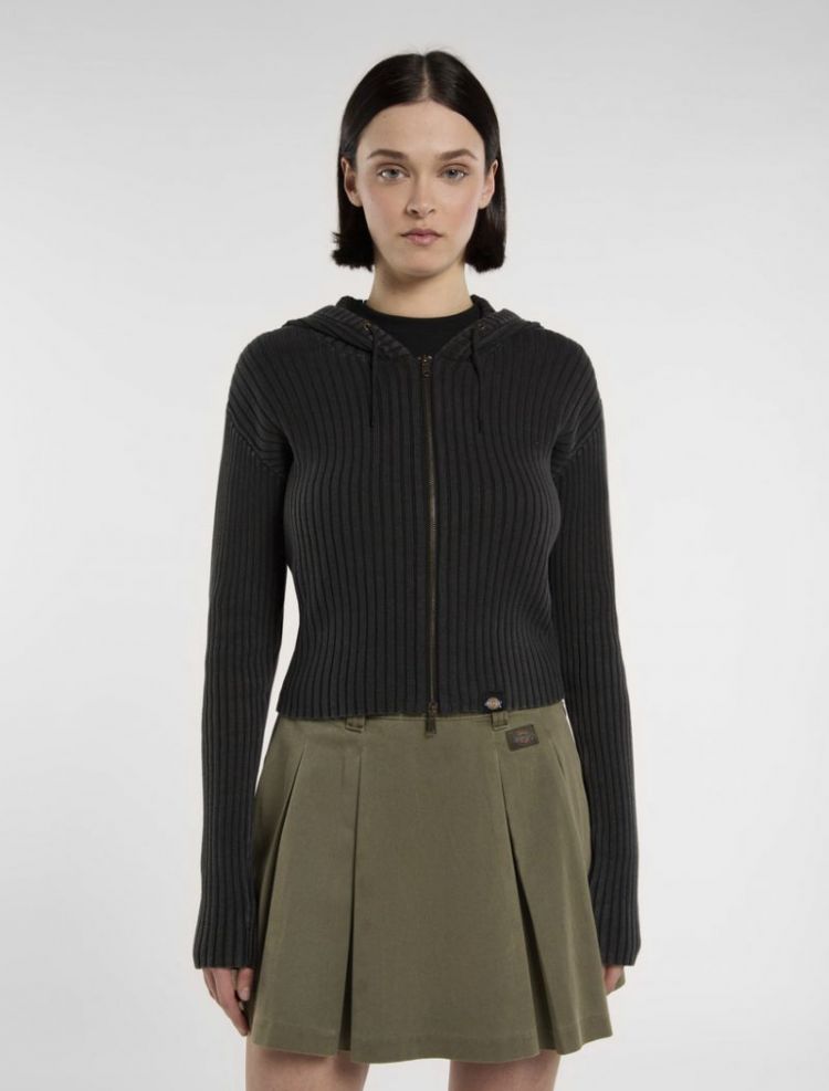 UNIONVILLE FZ HOODIE W BLK1 Black