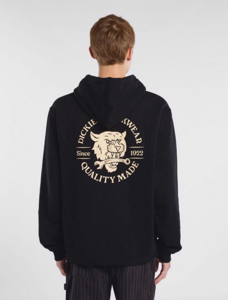 WRENCH HOODIE BLK1 Black