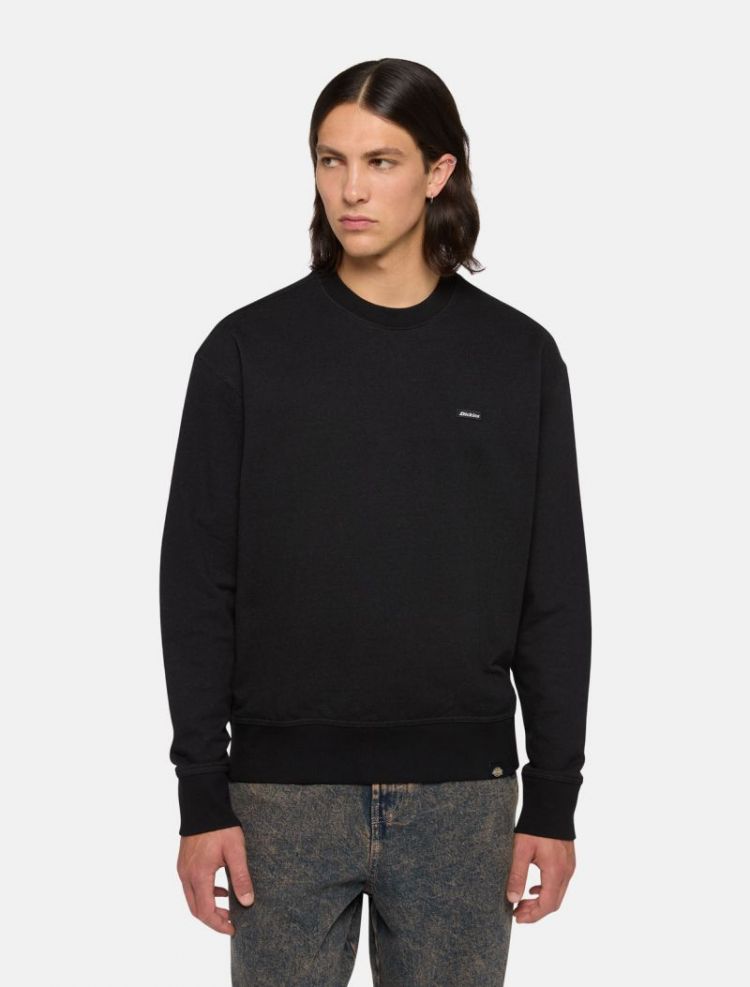 CLANCY HEAVYWEIGHT SWEATSHIRT BLK1 Black