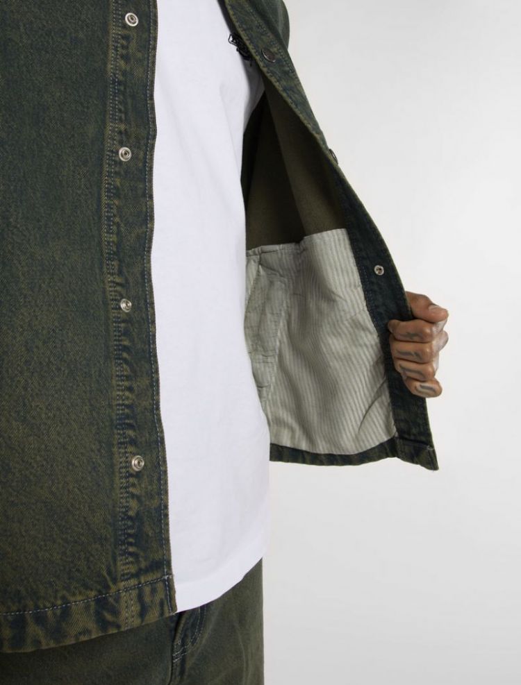 LEWISTOWN DENIM JACKET K571 Green Tone