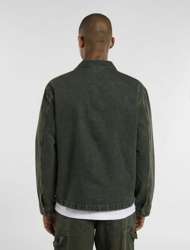 LEWISTOWN DENIM JACKET K571 Green Tone