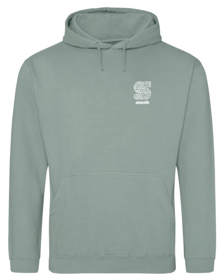 Hoodie Dusty Green