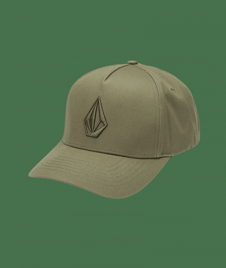 EMBOSSED STONE ADJ HAT LTO LIGHT OLIVE