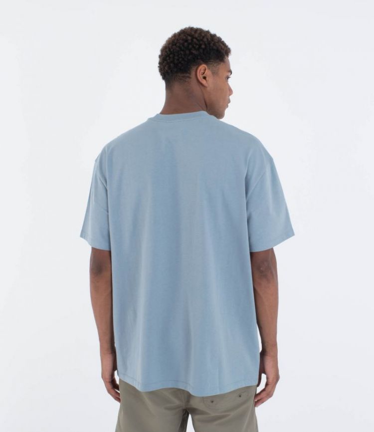 BUILT PKT SS Tee 420 Worker Blue