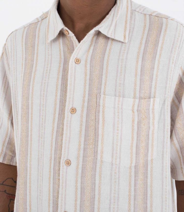 OCEANSIDE SS Shirt 007 Barely Bone