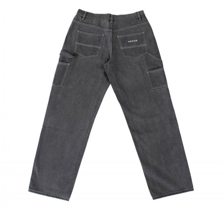 Baggy Jeans Grey Washed Den