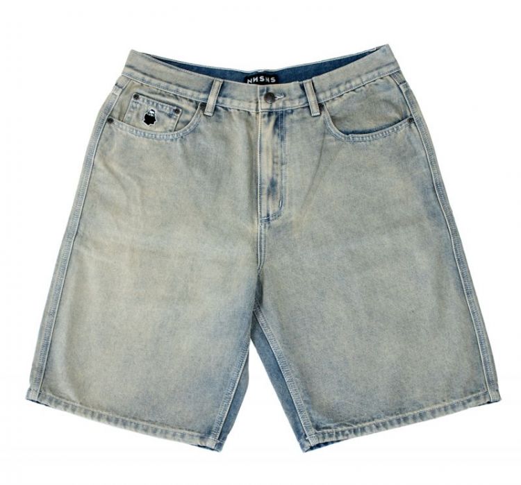 Baggy Short Pale Denim