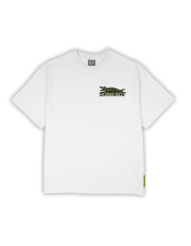 Tee Crocoboy White