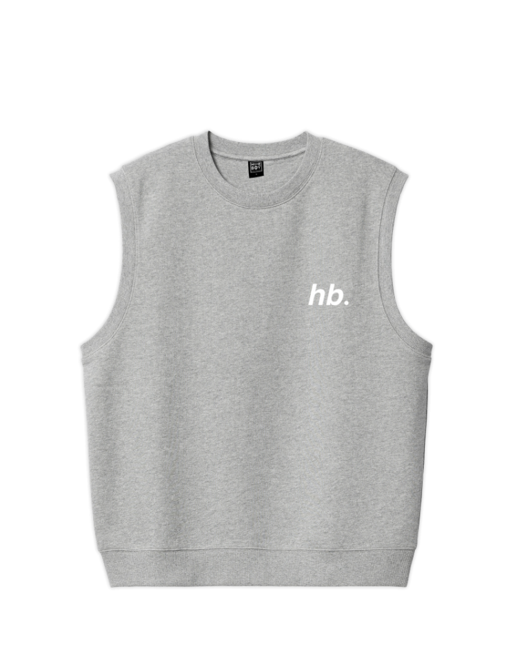 Sweater Vest hb. Grey Heather