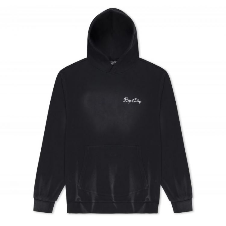 Hoodie Ripnlit Black Vintage
