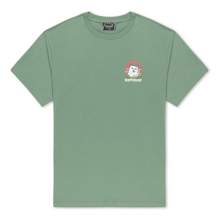 Tee No Smoking Light Olive