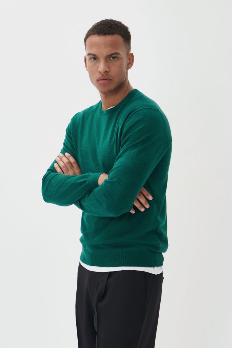 Margrate Knit Pullover 1759231 Pine Gr