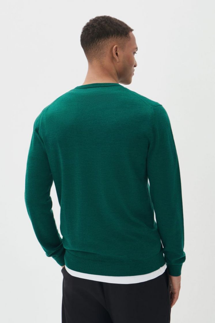 Margrate Knit Pullover 1759231 Pine Gr
