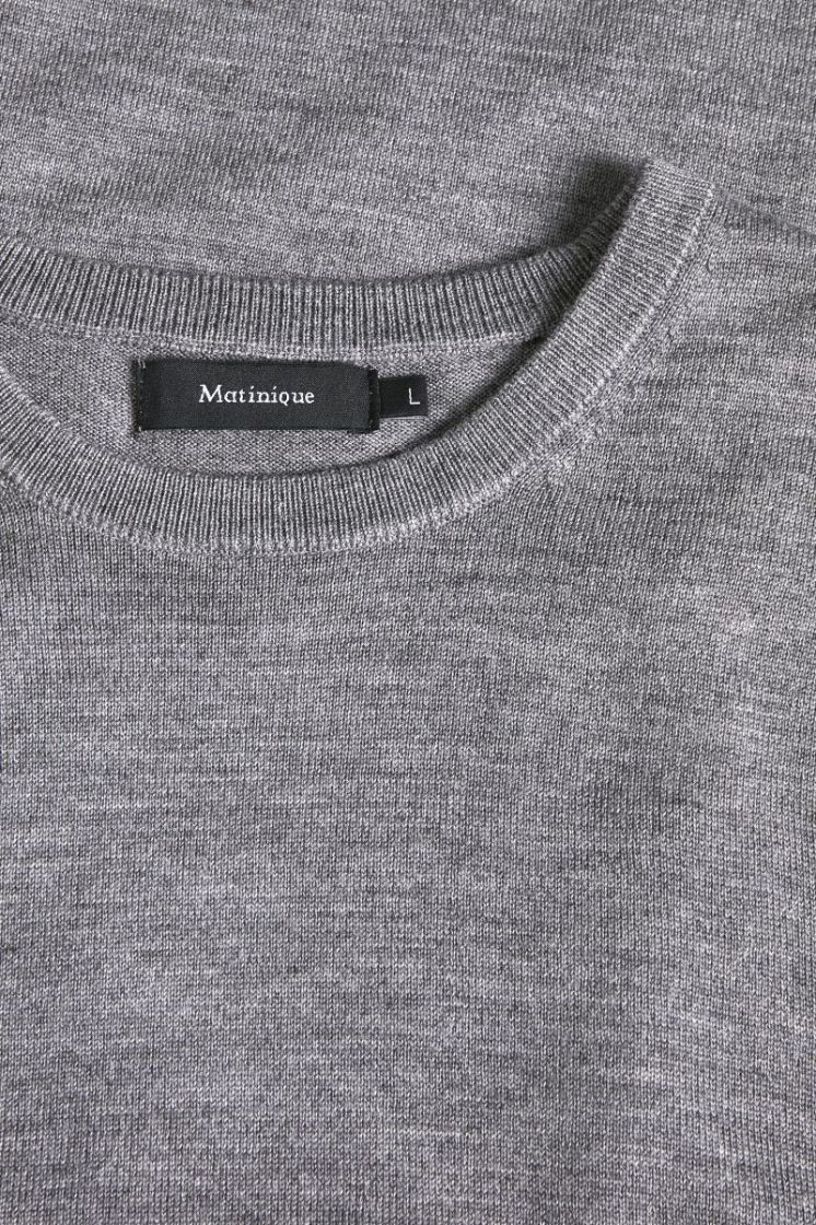 Margrate Knit Pullover 29003 Med.Grey