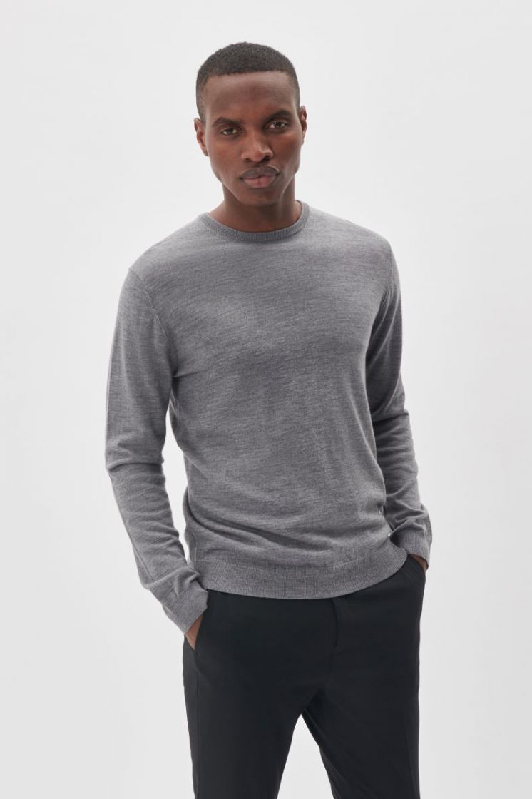Margrate Knit Pullover 29003 Med.Grey