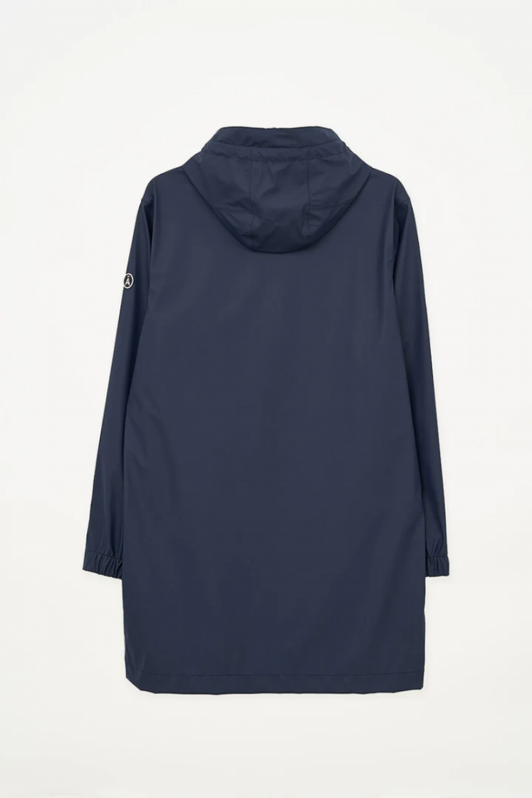 Totriri-Man PU Raincoat navy Navy