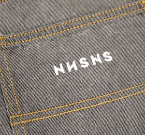 Straight Jeans Grey Washed Den