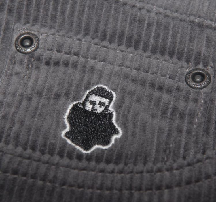 Baggy Corduroy Charcoal cord